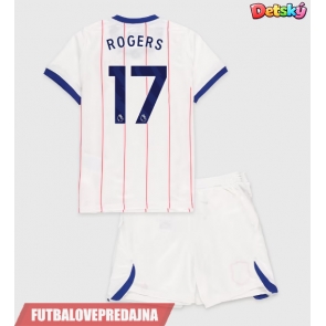 Lacne Dětský Futbalové dres Chelsea Morgan Rogers #17 2026-27 Krátky Rukáv - Tretina (+ trenírky)